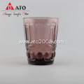 Unbreakable glassware custom colored water drinking cup